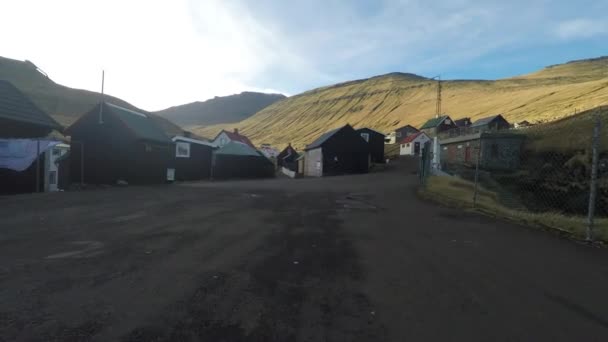 La naturaleza de las Islas Feroe — Vídeo de stock