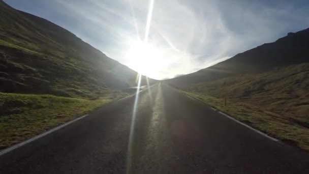 Faroe Adaları doğası — Stok video