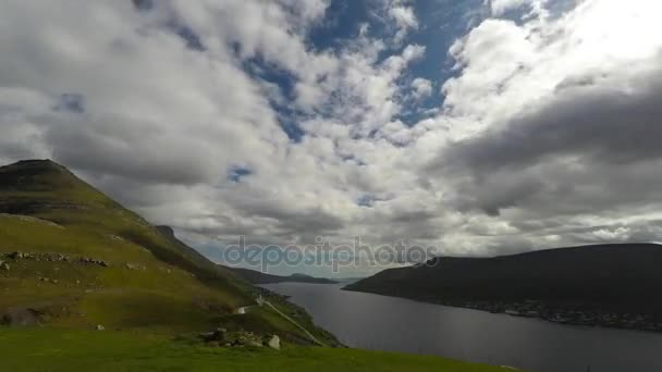 Faroe Adaları doğası — Stok video