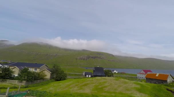 La naturaleza de las Islas Feroe — Vídeo de stock