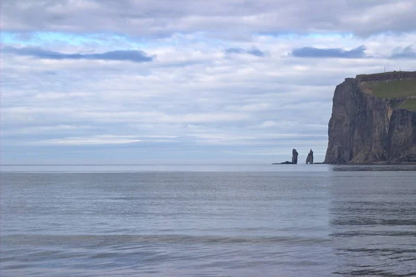 El campo en las Islas Feroe — Foto de Stock