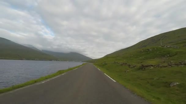 La campagna nelle Isole Faroe — Video Stock
