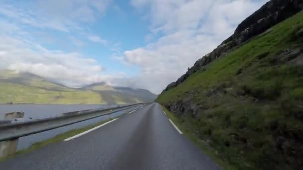 The countryside in the Faroe Islands — Stock Video