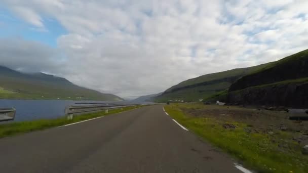 The countryside in the Faroe Islands — Stock Video