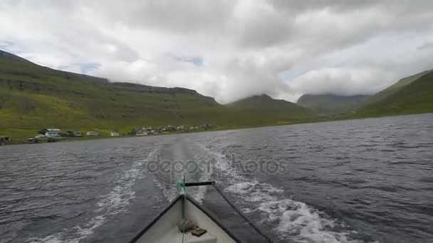 Kırsal bölgede balıkçılık — Stok video