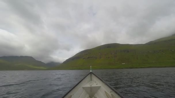 Fishing in the countryside — Stock Video