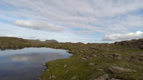 Příroda na Faerských ostrovech — Stock video