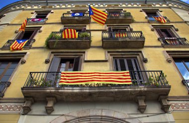 İspanya 'nın Barselona kenti 