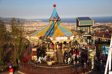 Barselona'da İspanyolca şehir eğleniyor 