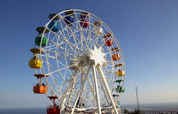 Spaß in der spanischen stadt barcelona — Stockfoto