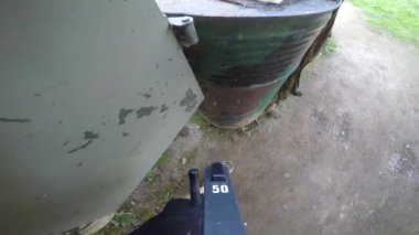 Barcelona'da bir savaş oyunu oynamak 