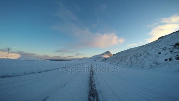 Invierno Atlántico Norte — Vídeos de Stock