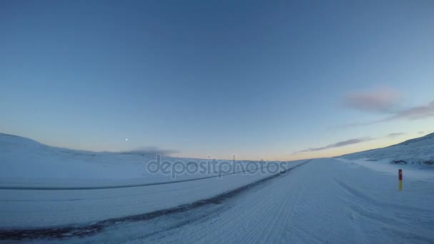 Vinter Nordatlanten — Stockvideo