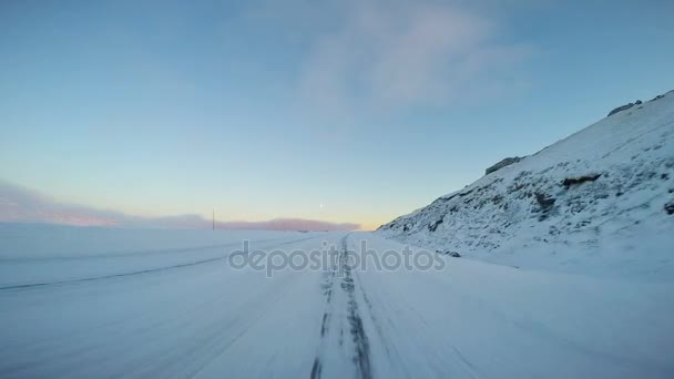 Vinter Nordatlanten — Stockvideo