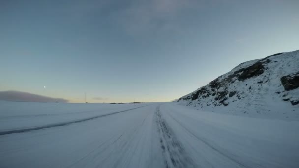 Musim Dingin Atlantik Utara — Stok Video
