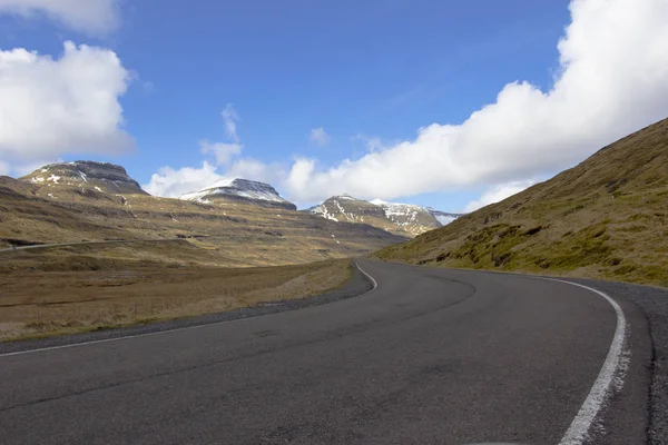 Natura Delle Isole Faroe Nell Atlantico Settentrionale — Foto Stock