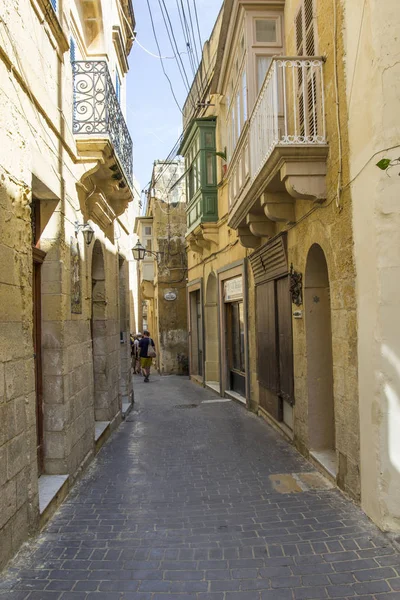 Het Oude Kasteel Van Mdina Malta — Stockfoto
