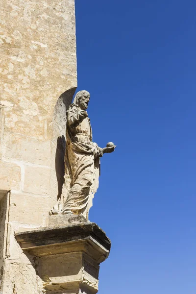 Malta 'daki antik Mdina kalesi. 