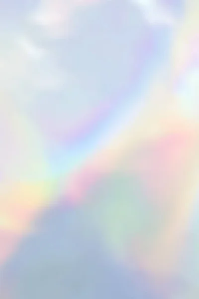 Astratto olografico viola sfondo rosa. Foglio di arcobaleno al neon liquido in stile unicorno. Marmo dalla texture futuristica cangiante. Stile di tendenza anni '90. — Foto Stock