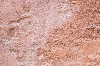 Beton renkli duvar yüzey dokusu. Yaşlanma etkisiyle soyut grunge parlak renk arkaplanı. Kopyalama alanı.