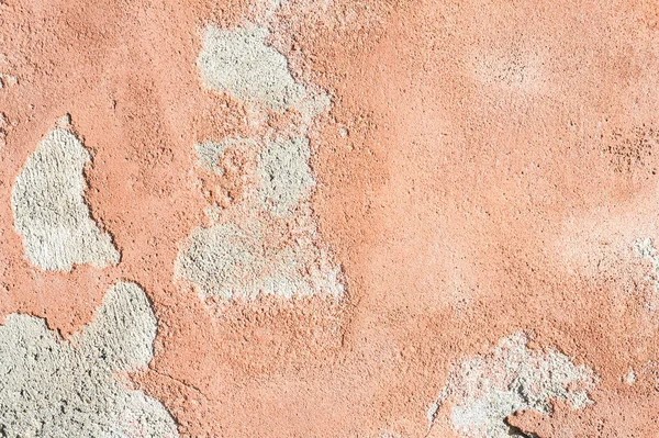 Beton pembe duvar yüzey dokusu. Yaşlanma etkisiyle soyut grunge parlak renk arkaplanı. Kopyalama alanı.