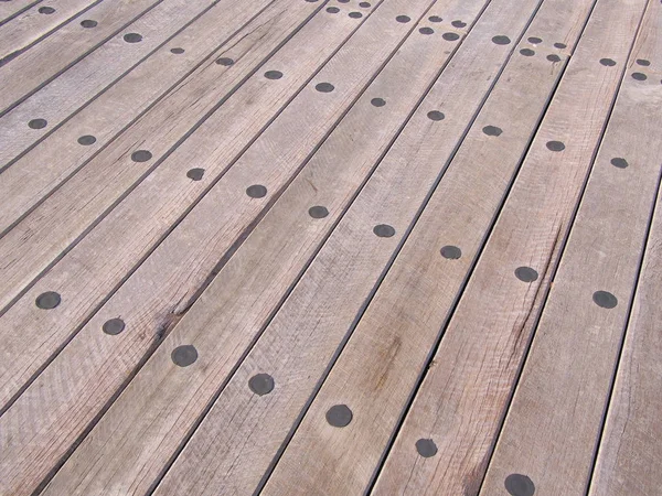 Διαβρωμένες σανίδες ξυλεία προβλήτα — Φωτογραφία Αρχείου
