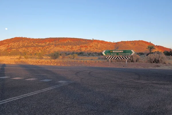 Útjelzési Drive Larapinta — Stock Fotó