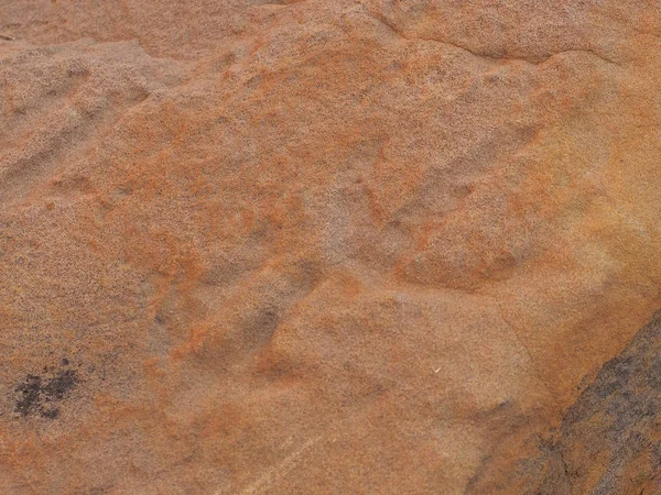 Petroglyph kırmızı kaya yüzeyi üzerinde oyma
