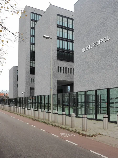 Нідерланди Листопада 2017 Європолом Головного Офісу Гаазі — стокове фото
