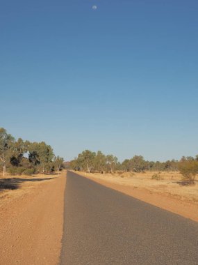 Sonsuz Larapinta sürücü road, Northern Territory, Avustralya 201t