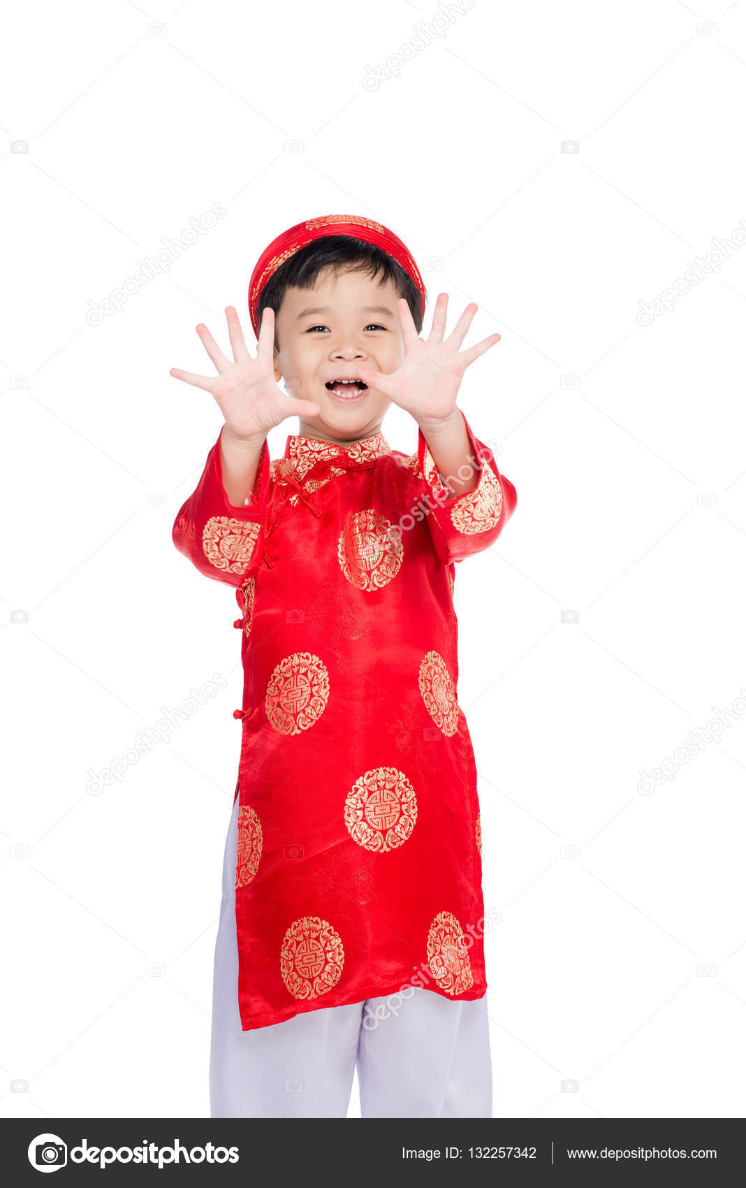 baby boy ao dai