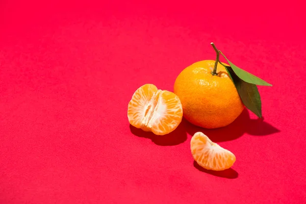 Orange na chiński nowy rok księżycowy. TET Holiday koncepcja. — Zdjęcie stockowe