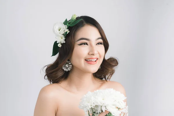 Hermosa mujer asiática novia —  Fotos de Stock