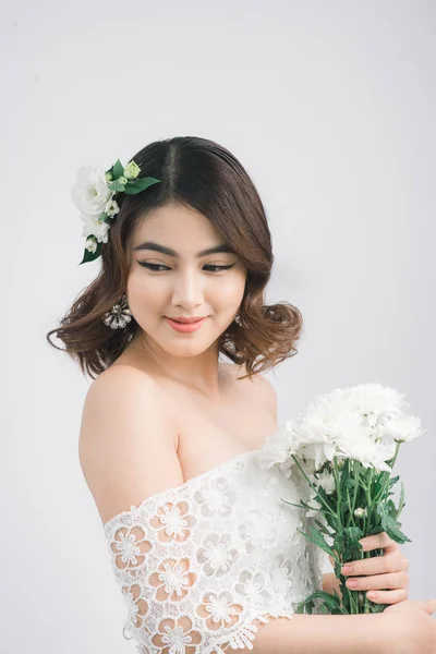 Hermosa mujer asiática novia — Foto de Stock
