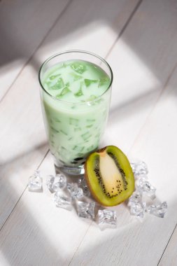 Ev yapımı kivi süt çay İncili 