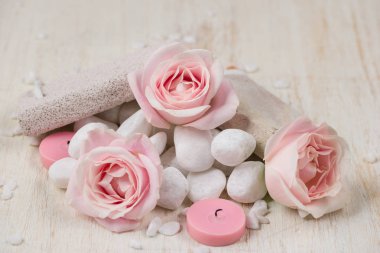 Gül ile Spa ayarları. 
