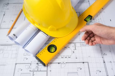 Çizim araçları ile inşaat planları