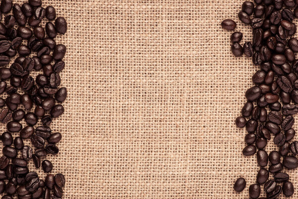 Roasted coffee beans