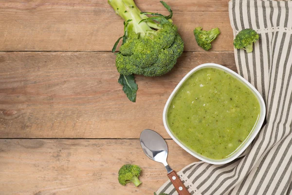 Brokuły smaczne zupy — Zdjęcie stockowe
