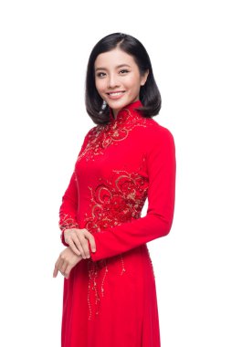 Geleneksel elbiseli kadın