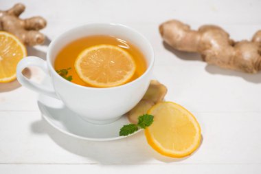 zencefil çayı fincan 