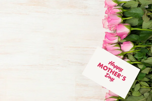 Ημέρα της Μητέρας ευχετήρια κάρτα — Φωτογραφία Αρχείου