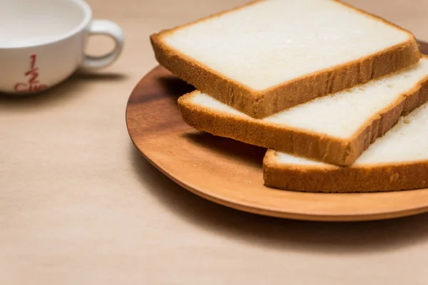 Kromki chleba toastowego — Zdjęcie stockowe