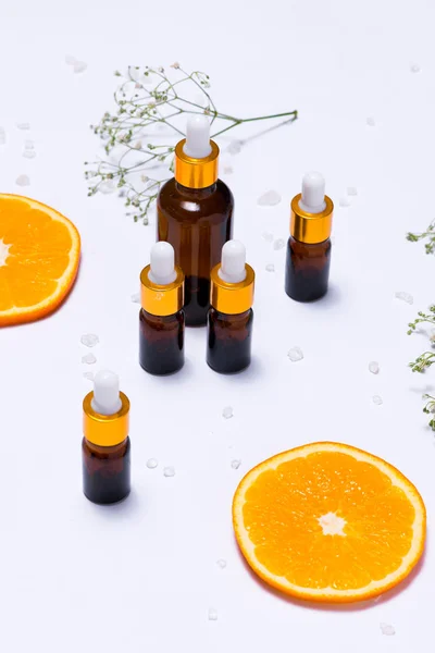 Recipientes cosméticos para botellas —  Fotos de Stock