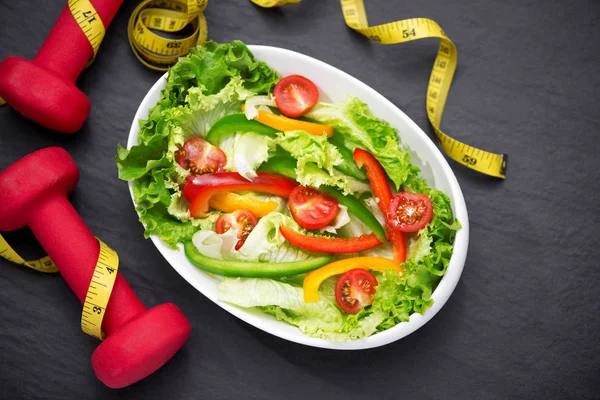 Verse gezonde salade. — Stockfoto