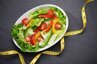 taze salata ve ölçü birimi teyp