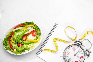 salata, not defteri ve halter