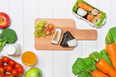 Gıda ile Bento kutusu