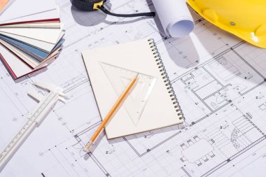 Malzemeleri ile açık planları
