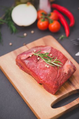 Ham sığır eti dilim